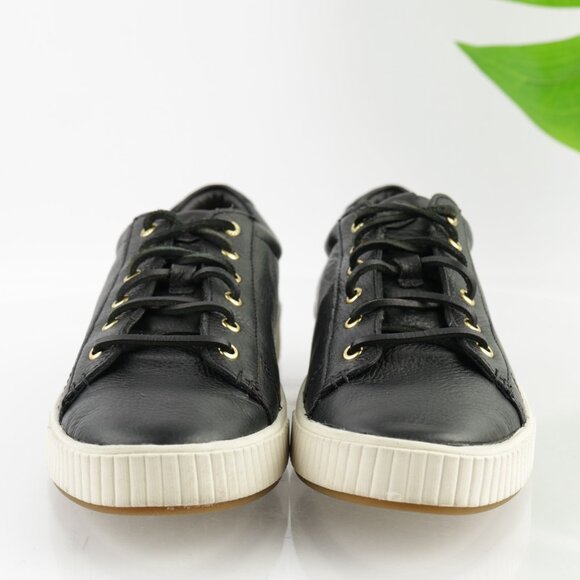 Sperry Womens Anchor Plushwave Sneaker Size 11 Black Leather Lace Up Shoes Low - Picture 3 of 14